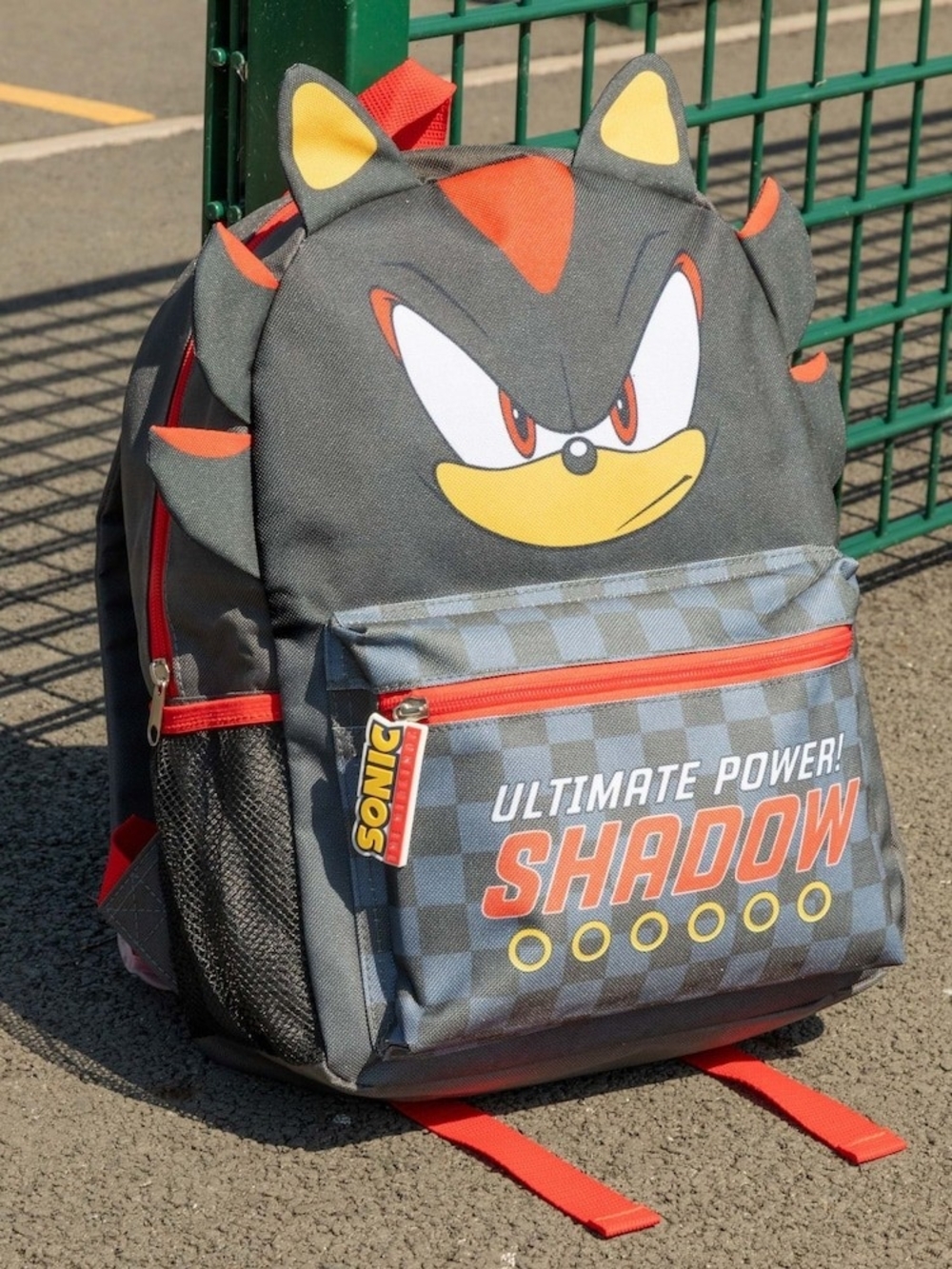 Sonic the Hedgehog Shadow Grey Backpack